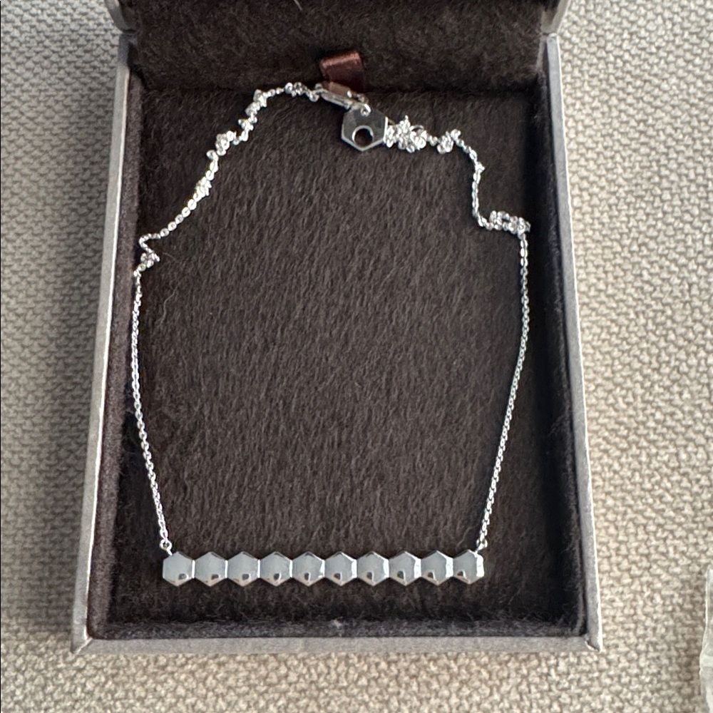 NIB Christofle Silver Code Royale necklace sold out